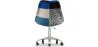  Swivel Office Chair - Patchwork Upholstery - Pixi image 7
