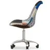  Swivel Office Chair - Patchwork Upholstery - Pixi image 7