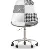 Swivel Office Chair - Patchwork Upholstery - Sam  image 7