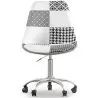 Swivel Office Chair - Patchwork Upholstery - Sam  image 7