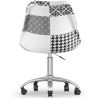 Swivel Office Chair - Patchwork Upholstery - Sam  image 7