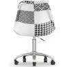 Swivel Office Chair - Patchwork Upholstery - Sam  image 7