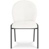 Dining Chair - Bouclé Fabric Upholstery - Erys image 7