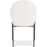 Dining Chair - Bouclé Fabric Upholstery - Erys image 7