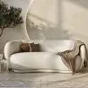 Curved Sofa - 2 Seater - Boucle Fabric - Bold image 7