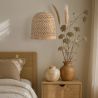 Rattan Ceiling Lamp - Boho Bali Design Pendant Lamp - 30cm- Rava image 7