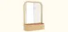 Wall Mirror with Rattan Frame - Bali Boho Style - Amara image 7