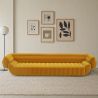 Velvet Upholstered Sofa - 4/5 seats - Caden image 7