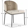 Dining Chair - Upholstered in Fabric - Mina image 7