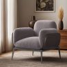 Upholstered Velvet Armchair - June image 7
