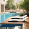 Design Swimming Pool Lounger - Matte White - Hero image 7