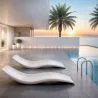 Design Swimming Pool Lounger - Matte White - Hero image 7