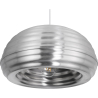 Buy Ceiling Lamp - Silver Pendant Lamp - Spelunking Steel 13697 at Privatefloor