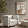 Design Armchair - Upholstered in Vegan Leather - Lecur image 7