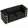 2-Seater Sofa - Upholstered in Vegan Leather - Lecur image 7