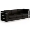 3-Seater Sofa - Upholstered in Vegan Leather - Lecur image 7