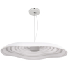 Buy Resin Pendant Lamp - Grebi White 60670 - in the UK