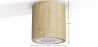 Wooden Ceiling Spotlight - Treva image 7
