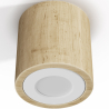 Buy Wooden Ceiling Spotlight - Treva Natural 60676 in the United Kingdom