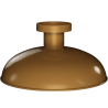Buy Ceiling Lamp - Vintage Wall Light - Gubi Aged Gold 60677 with a guarantee