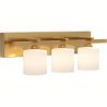 Aged Gold Wall Lamp - 3-Light Sconce - Violet image 7
