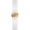 Buy Wall Lamp Aged Gold - 2-Light Wall Sconce - Feru Aged Gold 60683 - in the UK
