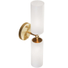 Buy Wall Lamp Aged Gold - 2-Light Wall Sconce - Feru Aged Gold 60683 in the United Kingdom
