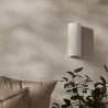 Buy Wall Lamp - Fabric Sconce - Guvi White 60685 in the United Kingdom