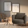 Design Armchair - Velvet Upholstery - Maura image 7