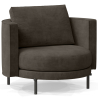 Design Armchair - Velvet Upholstery - Maura image 7