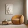 Curved Velvet Upholstered Armchair - Cally image 7
