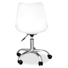 Buy Tulip swivel office chair with wheels White 58487 - prices