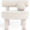 Armchair - Upholstered in Bouclé - Klena image 7