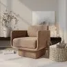 Velvet Upholstered Armchair - Jackson image 7