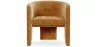 Velvet Upholstered Armchair - Callum image 7