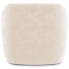 Buy Velvet Upholstered Armchair - Mykel Beige 60702 home delivery