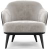  Velvet Upholstered Armchair - Luc image 7