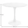 Round Dining Table -  120 cm - Tulip image 7