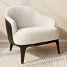 Upholstered Armchair in Boucle Fabric - Luc image 7