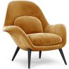 Velvet Upholstered Armchair - Uyere image 7