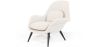 Bouclé Upholstered Armchair - Uyere image 7