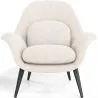 Bouclé Upholstered Armchair - Uyere image 7