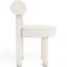 Dining Chair - Upholstered in Bouclé Fabric - Rhys image 7