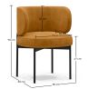 Dining Chair - Upholstered in Velvet - Loraine image 7