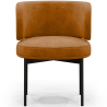 Buy Dining Chair - Upholstered in Velvet - Loraine Mustard 61007 - in the UK