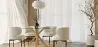 Pack of 4 - Dining Chair - Upholstered in Bouclé Fabric - Loraine image 7