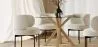 Pack of 4 - Dining Chair - Upholstered in Bouclé Fabric - Loraine image 7
