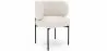 Pack of 4 - Dining Chair - Upholstered in Bouclé Fabric - Loraine image 7