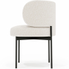 Dining Chair - Upholstered in Bouclé Fabric - Loraine image 7