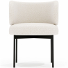 Dining Chair - Upholstered in Bouclé Fabric - Loraine image 7